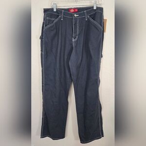 *NWT* Dickies Gray Relaxed Fit Carpenter Pants High Rise Loops Farmcore, 11/30